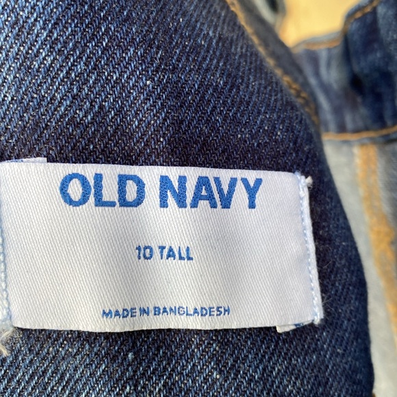 NWT 100% Cotton OLD NAVY Overalls SZ 10 Tall - Picture 9 of 9